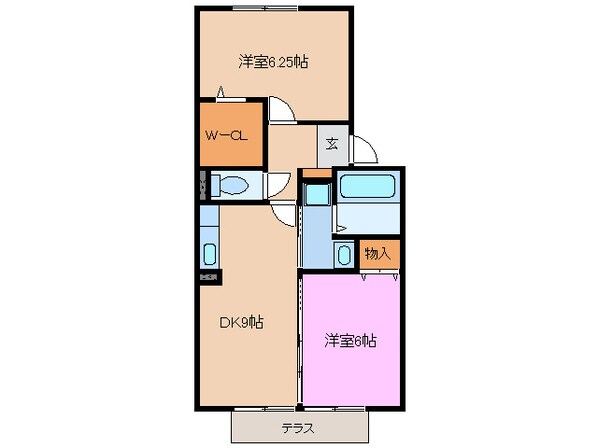 中村公園駅 バス12分  大治西条下車：停歩12分 1階の物件間取画像